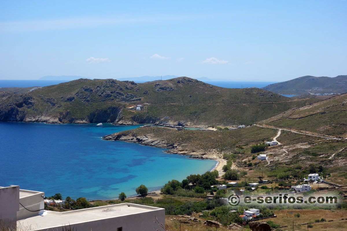 The beach of Ai Giannis in Serifos