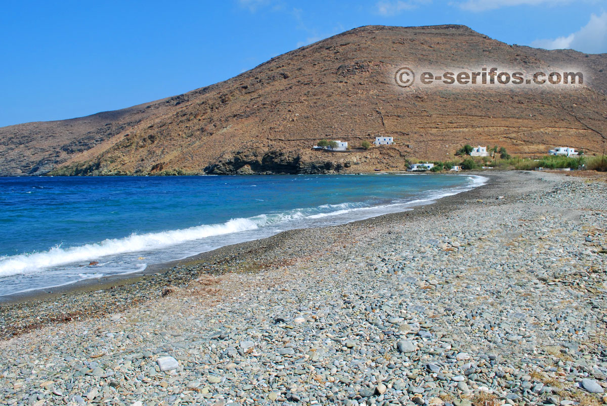 Avessalos beach in Serifos