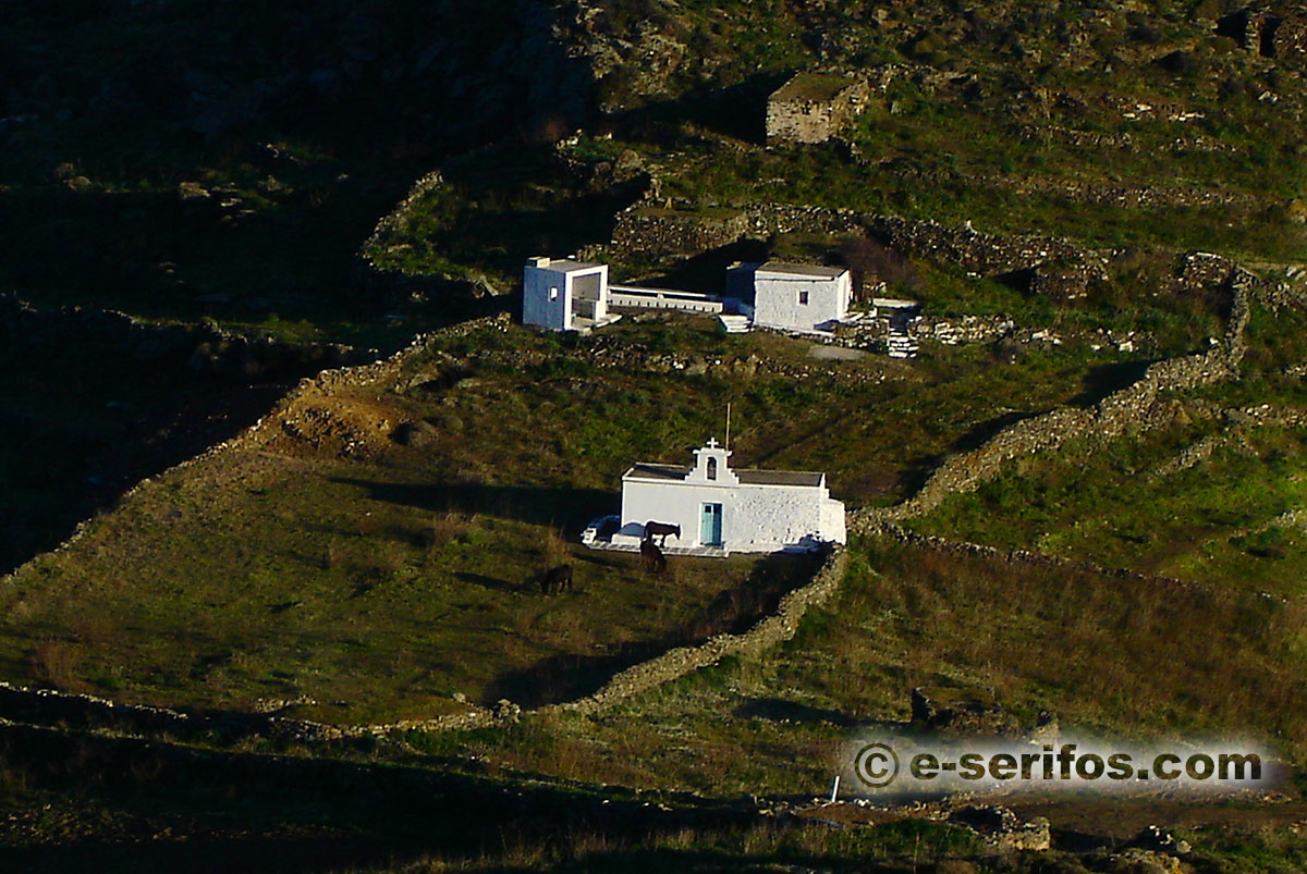 Small church in Serifos