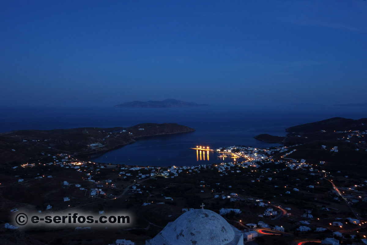 Tour around Serifos by car