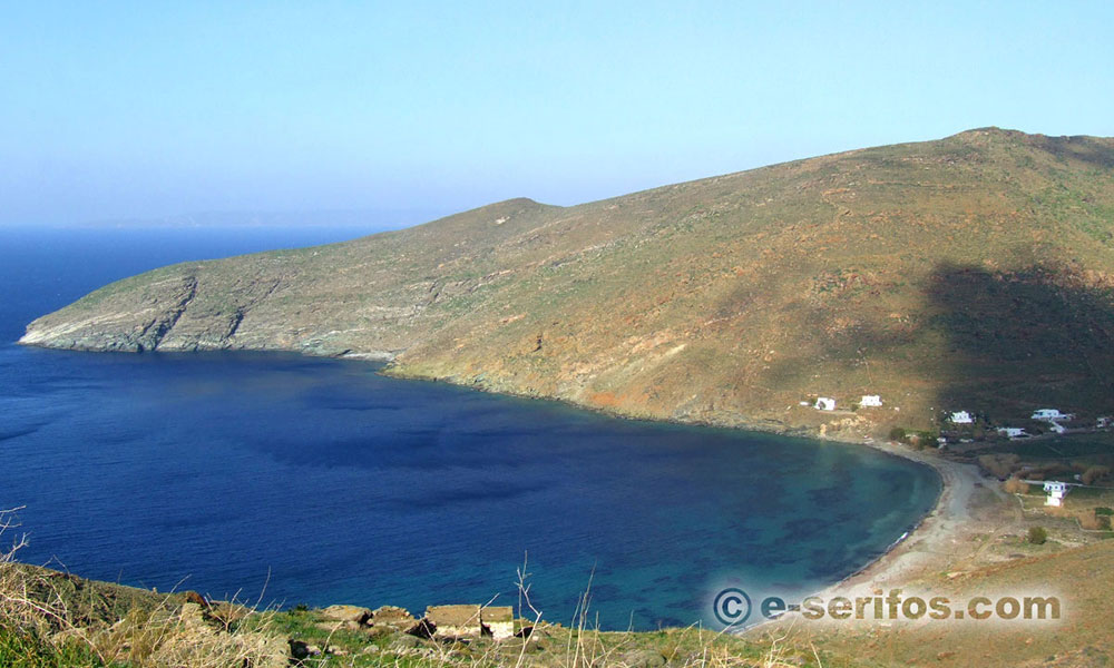 The beach of Avessalos